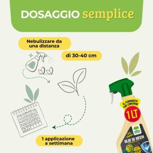 OLIO DI NEEM SPRAY 1 Lt  RTU