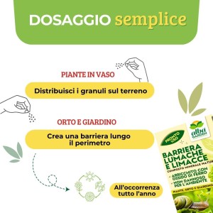 BARRIERA LUMACHE NATURALE CON OSSIDO DI FERRO 750 g