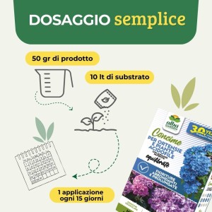 CONCIME GRANULARE PER ORTENSIE E ACIDOFILE 1 Kg