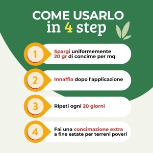 CONCIME GRANULARE PER PRATO 2 Kg