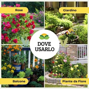 CONCIME GRANULARE PER ROSE 1 Kg
