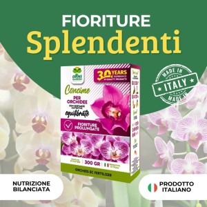 CONCIME IN POLVERE PER ORCHIDEE 300 g