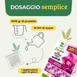 CONCIME IN POLVERE PER ORCHIDEE 300 g