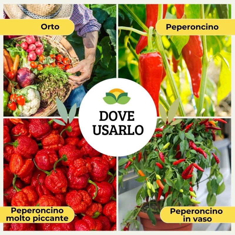 Concime Bio Piante Aromatiche E Peperoncini - 500ml Per Foglie Lussureggianti E Frutti Saporiti - Foto 9