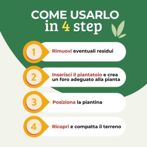 PIANTATOIO MANUALE IN LEGNO PER PIANTINE 1 pz