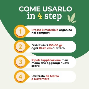 STIMOLANTE PER IL COMPOSTAGGIO 1 Kg