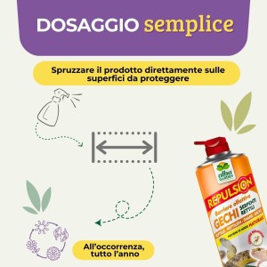 DISABITUANTE GECHI RETTILI SPRAY GAS 600 ml