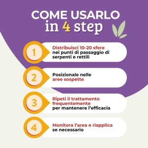 DISABITUANTE SERPENTI SFERE DI CELLULOSA 100 g