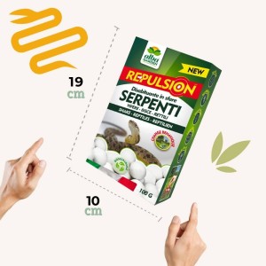 DISABITUANTE SERPENTI SFERE DI CELLULOSA 100 g