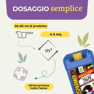 DISABITUANTE TALPE GRANULARE 5 Lt