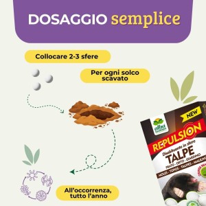 DISABITUANTE TALPE SFERE DI CELLULOSA 100 g