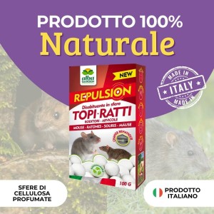 DISABITUANTE TOPI RATTI SFERE DI CELLULOSA 100 g