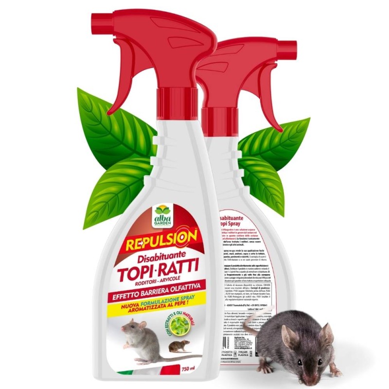 DISABITUANTE TOPI RATTI SPRAY 750 ml