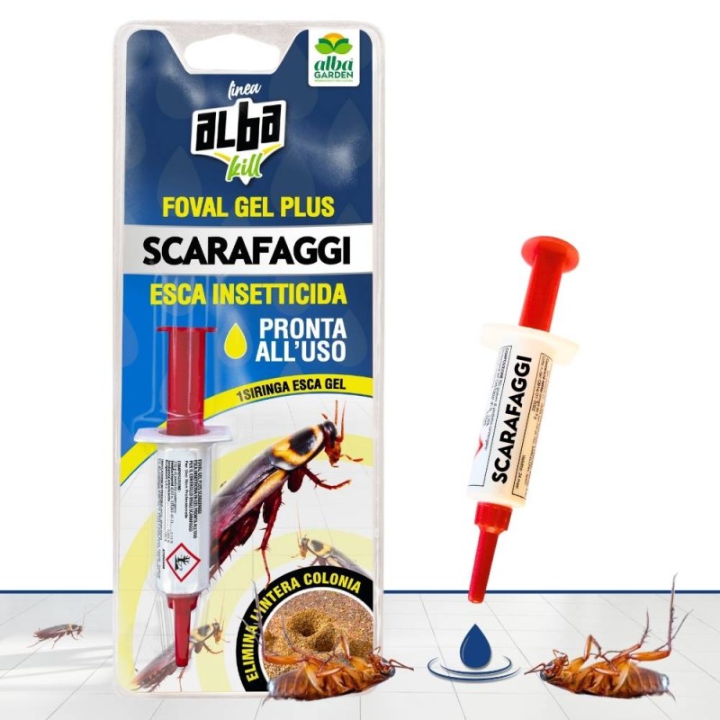 ALBAKILL SIRINGA SCARAFAGGI GEL 5 g