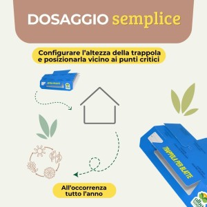 ALBAKILL TRAPPOLA SCARAFAGGI E STRISCIANTI 3 pz