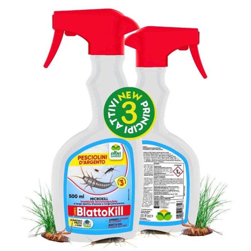BLATTOKILL PESCIOLINI D'ARGENTO SPRAY 500 ml BLATTOKILL PESCIOLINI D'ARGENTO SPRAY 500 ml