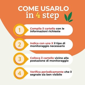 ALBATOP CARTELLI SEGNALATORI PUNTI ESCA 10 pz