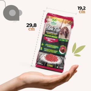 ALBATOP GRANO ROSSO 1,5 Kg - BR50PPM