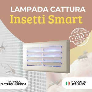 LAMPADA CATTURA INSETTI HACCP SMART 1 pz