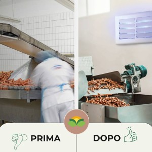 LAMPADA CATTURA INSETTI HACCP SMART 1 pz