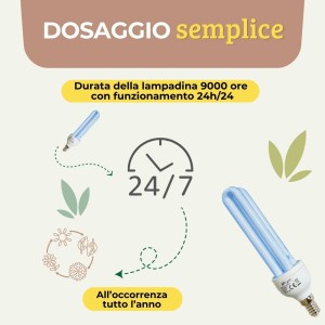 LAMPADINA DI RICAMBIO PER LAMPADA HACCP LUX E SMART 1 pz