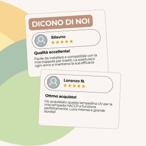 LAMPADINA DI RICAMBIO PER LAMPADA HACCP LUX E SMART 1 pz