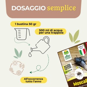 MOSCAFU ATTRATTIVO MOSCHE 2 X 50 g