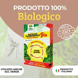 LARVICIDA BACILLUS THURINGENSIS ZANZARE 10 g