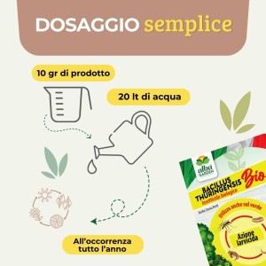 LARVICIDA BACILLUS THURINGENSIS ZANZARE 10 g