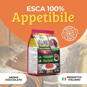ALBATOP GRANO ROSSO 1,5 Kg (3x500) - BR50PPM