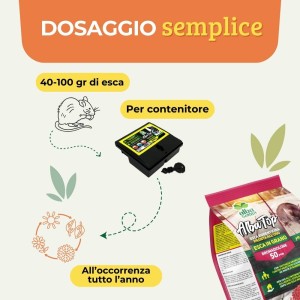 ALBATOP GRANO ROSSO 1,5 Kg (3x500) - BR50PPM