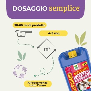 DISABITUANTE CANI E GATTI GRANULARE 5 Lt