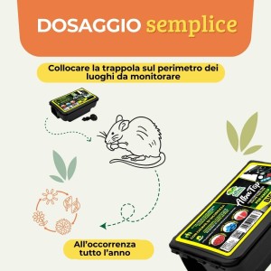 ALBATOP TRAPPOLA PER TOPI BIG + SMALL 1 + 1 pz