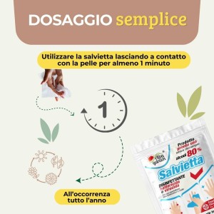 SALVIETTA DISINFETTANTE 1 pz
