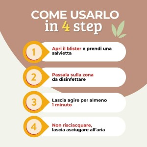 SALVIETTA DISINFETTANTE 1 pz