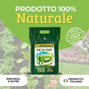 ZeRo - ZEOLITE + ZOLFO + RAME 5 Kg