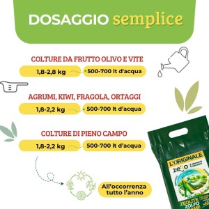 ZeRo - ZEOLITE + ZOLFO + RAME 5 Kg