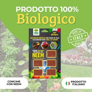 BASTONCINI DI NEEM BIO 50 g (25 pz) x 2 Conf.