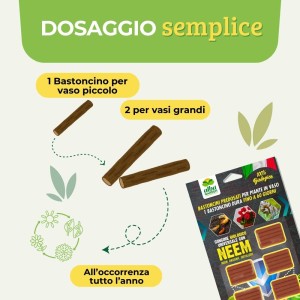 BASTONCINI DI NEEM BIO 50 g (25 pz) x 2 Conf.