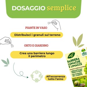 BARRIERA LUMACHE NATURALE CON OSSIDO DI FERRO 2 Kg