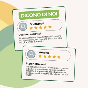 BARRIERA LUMACHE NATURALE CON OSSIDO DI FERRO 2 Kg