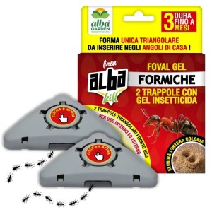 ALBAKILL TRAPPOLA FORMICHE GEL 2 pz