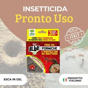 ALBAKILL TRAPPOLA FORMICHE GEL 24 pz (12 Conf.)
