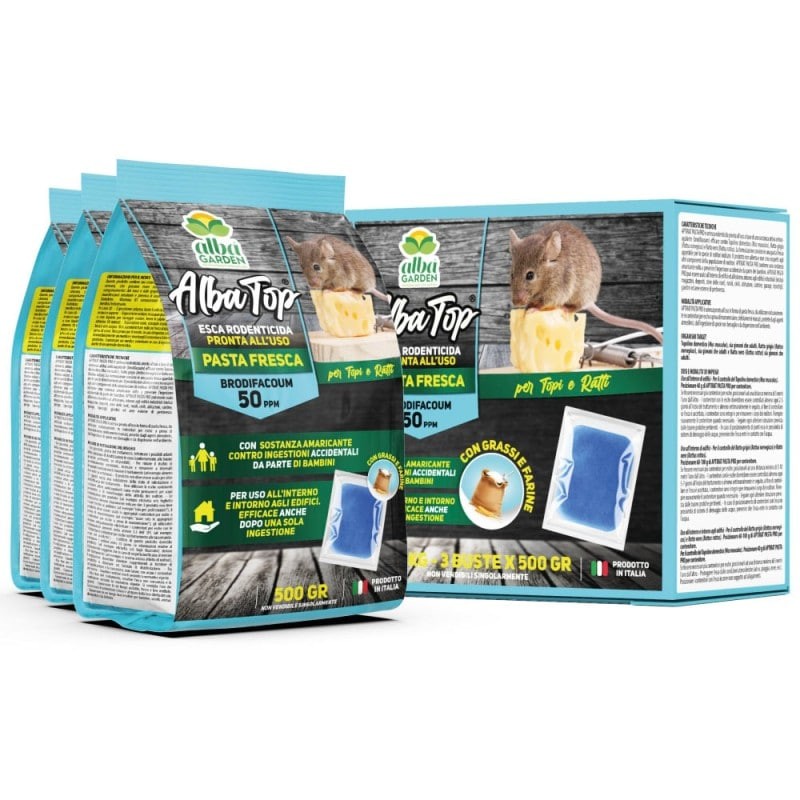 ALBATOP PASTA BLU 1,5 Kg (3x500 g) - BF50PPM