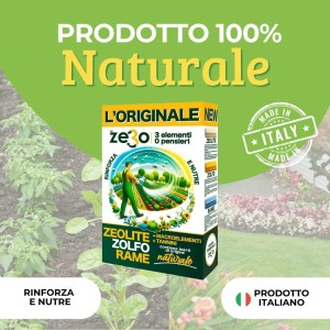 ZeRo - ZEOLITE + ZOLFO + RAME 1 KG x 4 pz