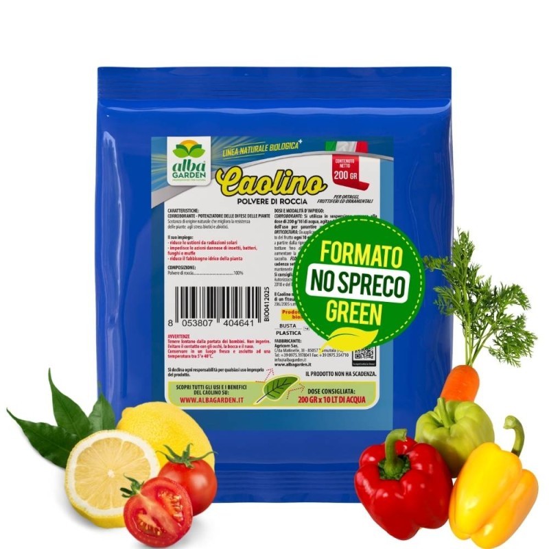 CAOLINO POLVERE DI ROCCIA 200 g