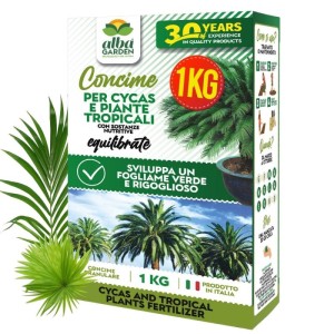 CONCIME GRANULARE CYCAS E PIANTE TROPICALI 1 Kg