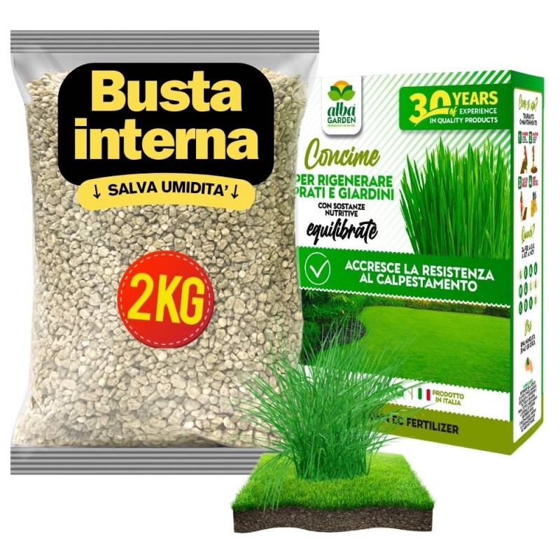 CONCIME GRANULARE PER PRATO 2 Kg