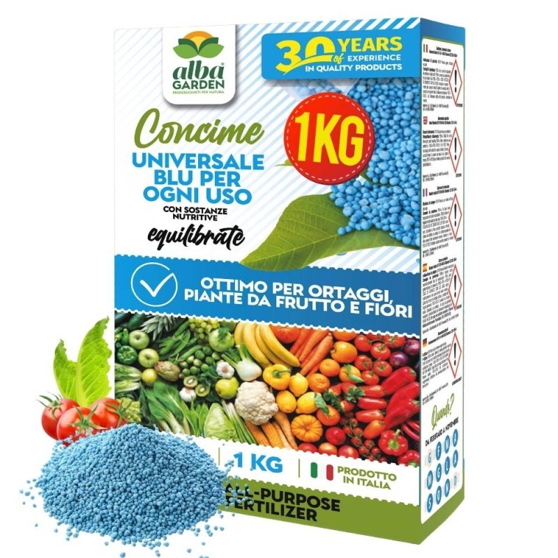 CONCIME GRANULARE UNIVERSALE BLU 1 Kg