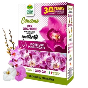CONCIME IN POLVERE PER ORCHIDEE 300 g